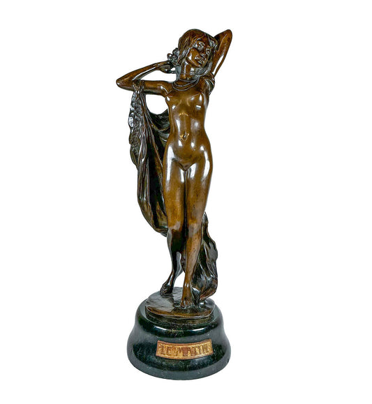 Rudolf Podany. "Le Matin". Bronze.