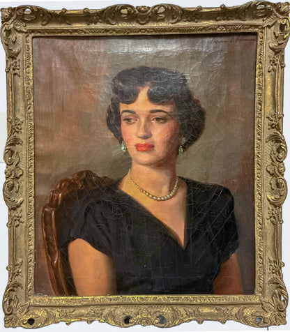 Irwin D. Hoffman. American Beauty. Oil on Canvas.