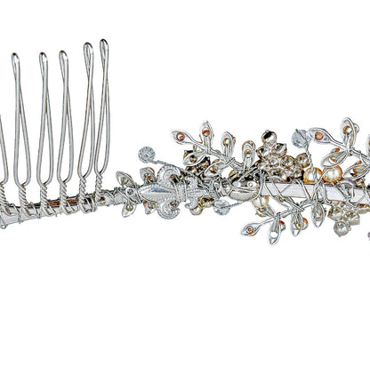 Hand Beaded Tiara - Opportunity Shop DC