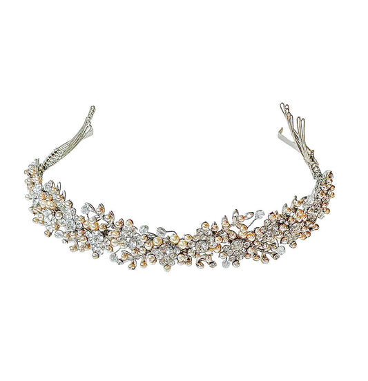 Hand Beaded Tiara - Opportunity Shop DC