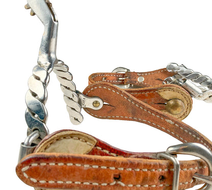 Metal Spurs w/ Leather Strap