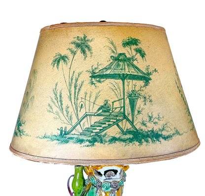 (PAIR) Antique Foo Dog Lamps - Opportunity Shop DC