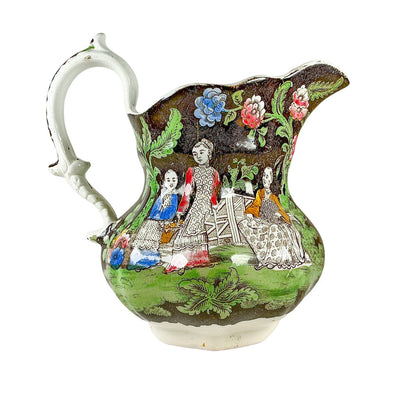 Ironstone Pitcher. 1860-1880. - Opportunity Shop DC