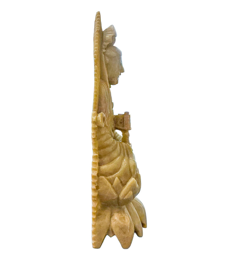 Carved Soapstone Guanyin Statue
