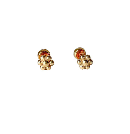 Maria Tash Diamond Studs. Threaded. Liberty