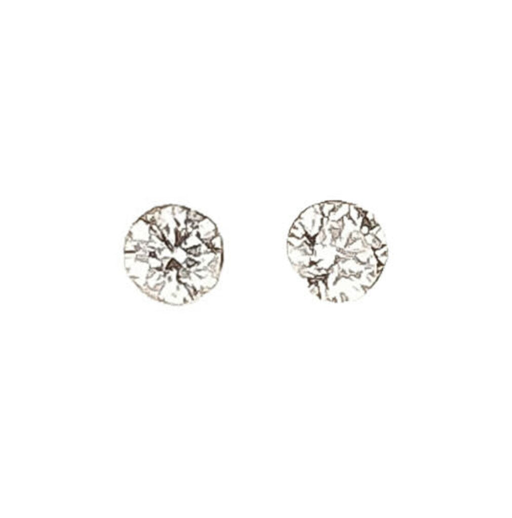 Maria Tash Diamond Studs. Threaded. Liberty