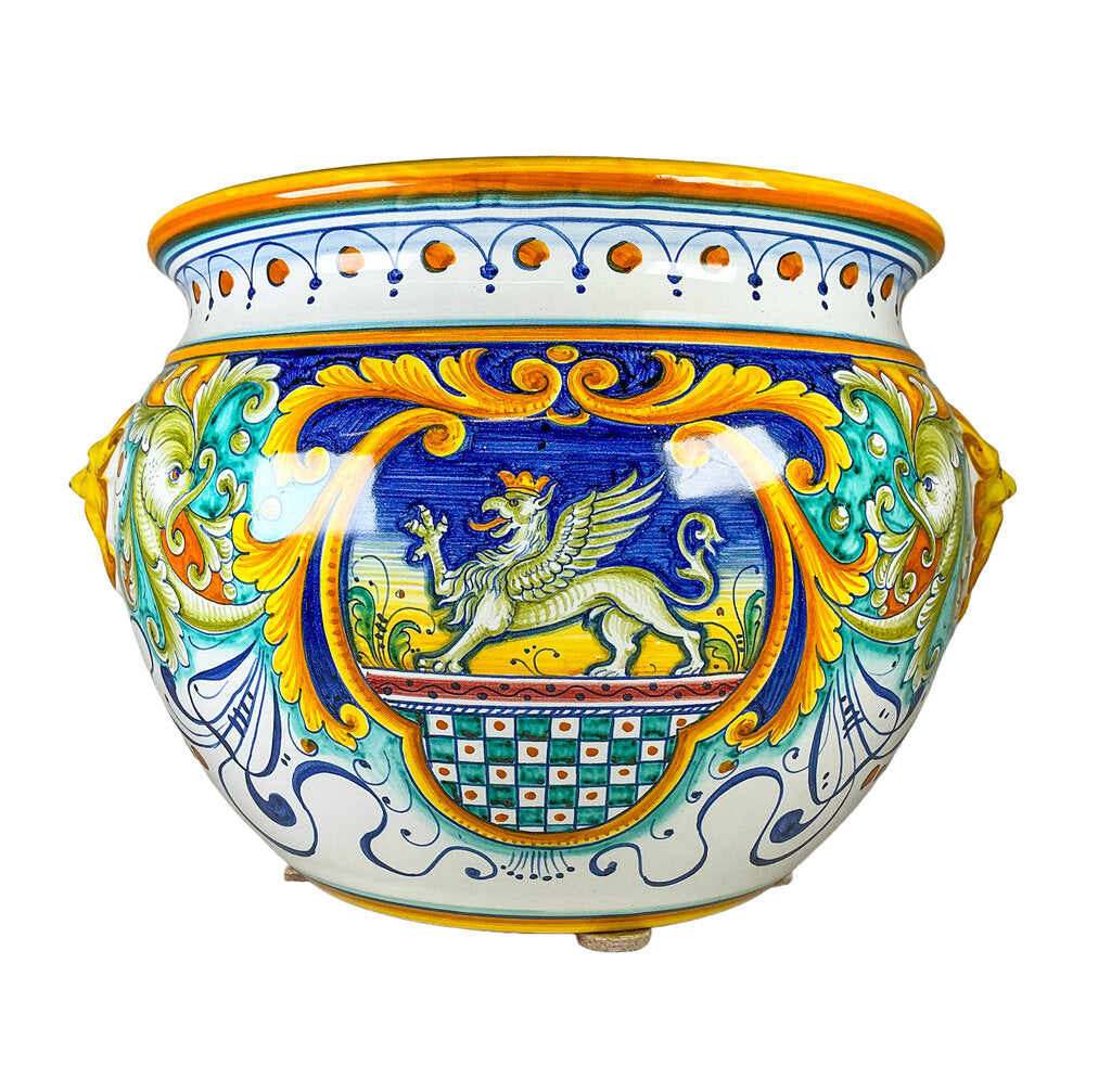 Deruta Planter/Cachepot Made for A Mano - Opportunity Shop DC