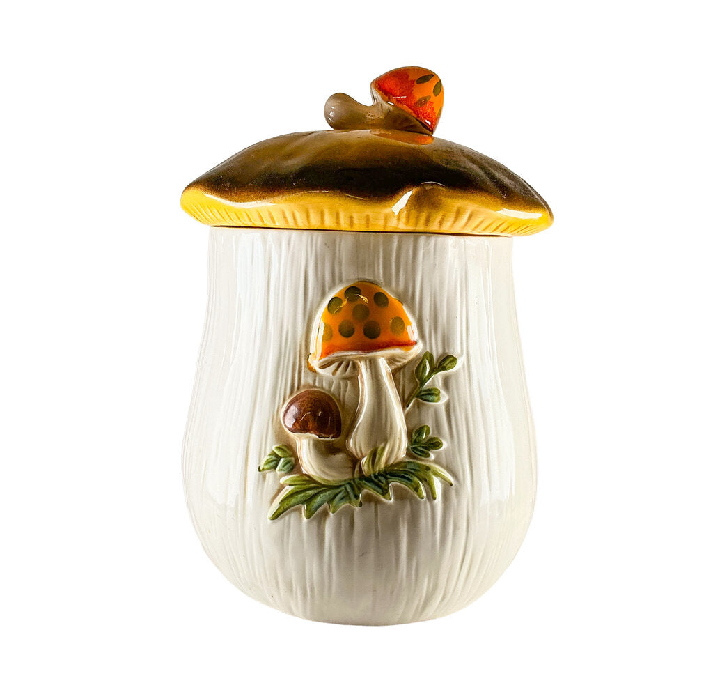 Mushroom Cookie Jar
