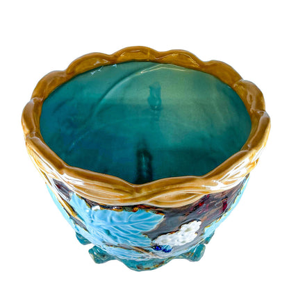 Majolica Style Cachepot - Opportunity Shop DC