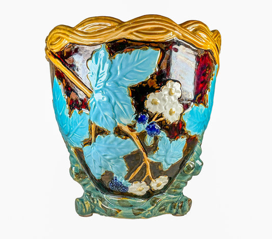 Majolica Style Cachepot - Opportunity Shop DC