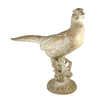 Terracotta Pheasant. Made in Italy.