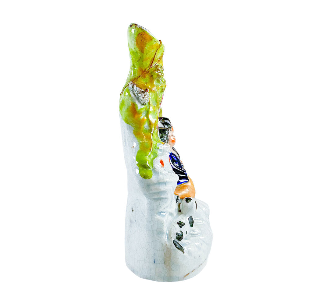 Antique Staffordshire Spill Vase