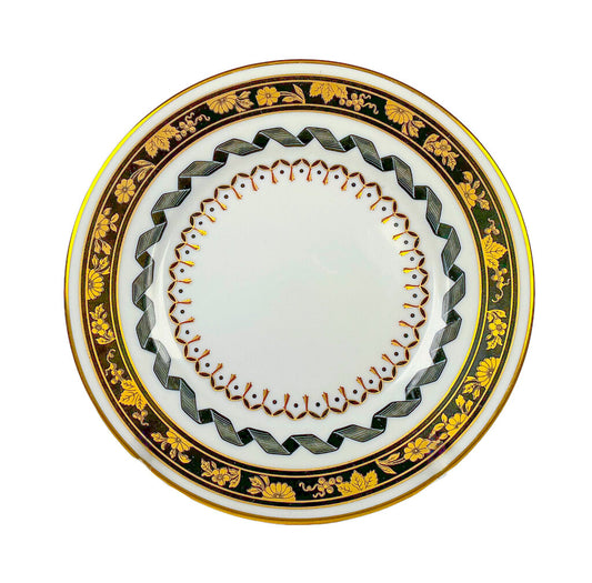 12PC Ginori Pincio Black Bread Plates - Opportunity Shop DC