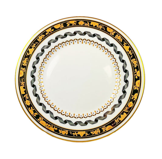 12PC Ginori Pincio Black Salad Plates - Opportunity Shop DC