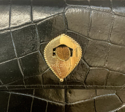 Cartier Alligator Bag. 1970's Custom made for Jeanne Megnin