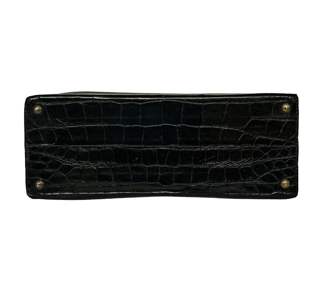 Cartier Alligator Bag. 1970's Custom made for Jeanne Megnin