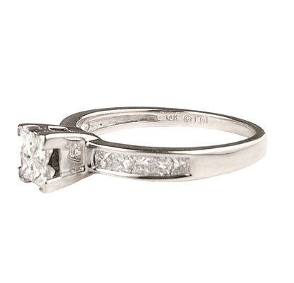 14K YG Pave Diamond Ring - Opportunity Shop DC