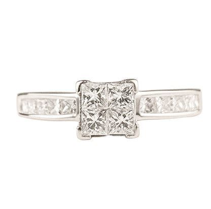 14K YG Pave Diamond Ring - Opportunity Shop DC