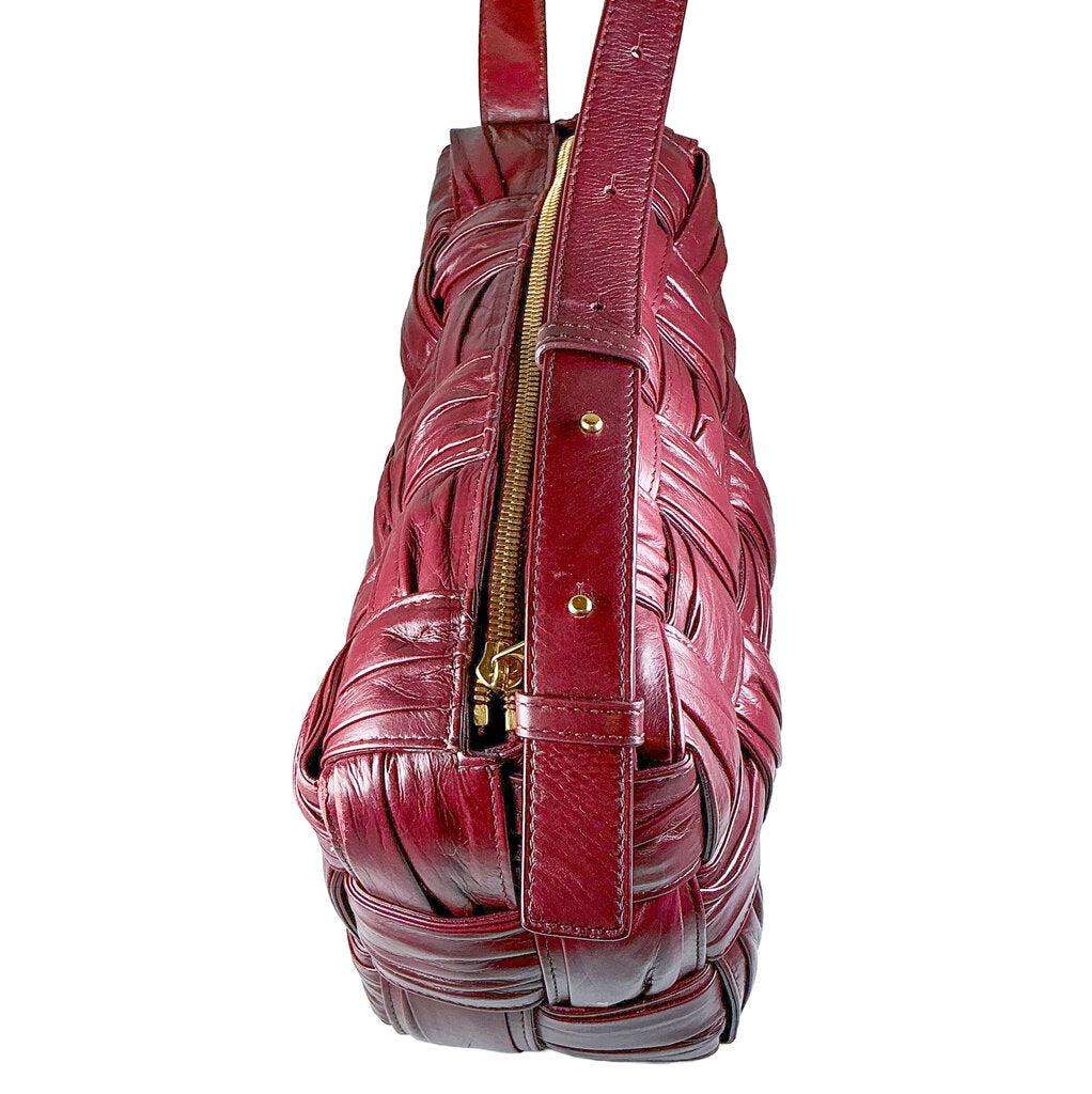 Bottega Veneta Brown Brick Cassette Bag