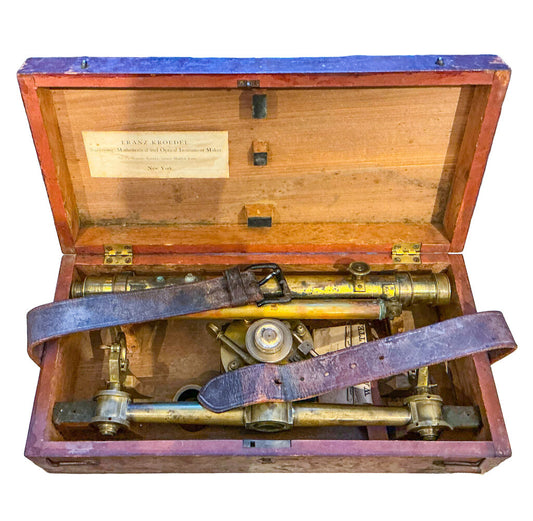 Antique Franz Kroedel Survey Instruments
