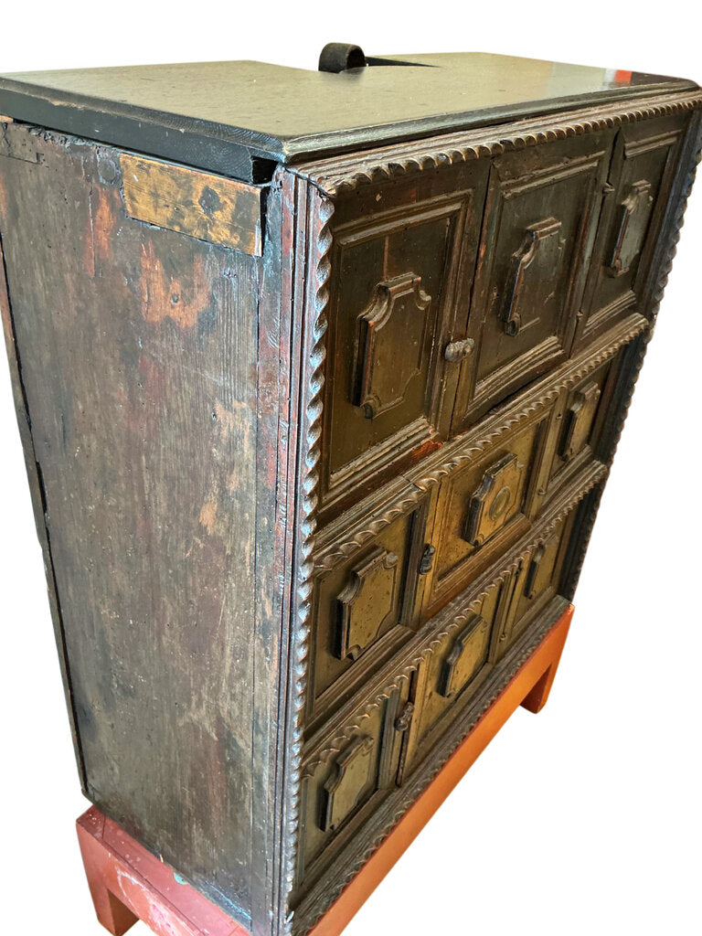 Late 1500's Italian Chest 34"H32"W14"D