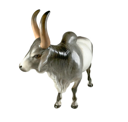 Edward Boehm Porcelain Braham Bull, Signed