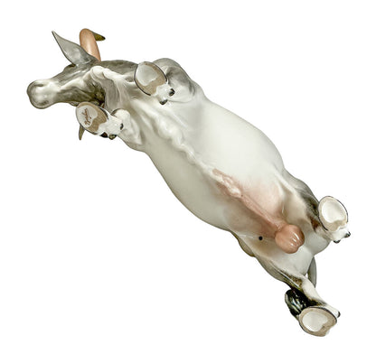 Edward Boehm Porcelain Braham Bull, Signed