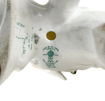 Crown Staffordshire Fine Bone China Cockatoo by JT Jones