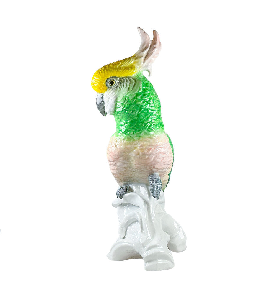 Crown Staffordshire Fine Bone China Cockatoo by JT Jones - Opportunity Shop DC