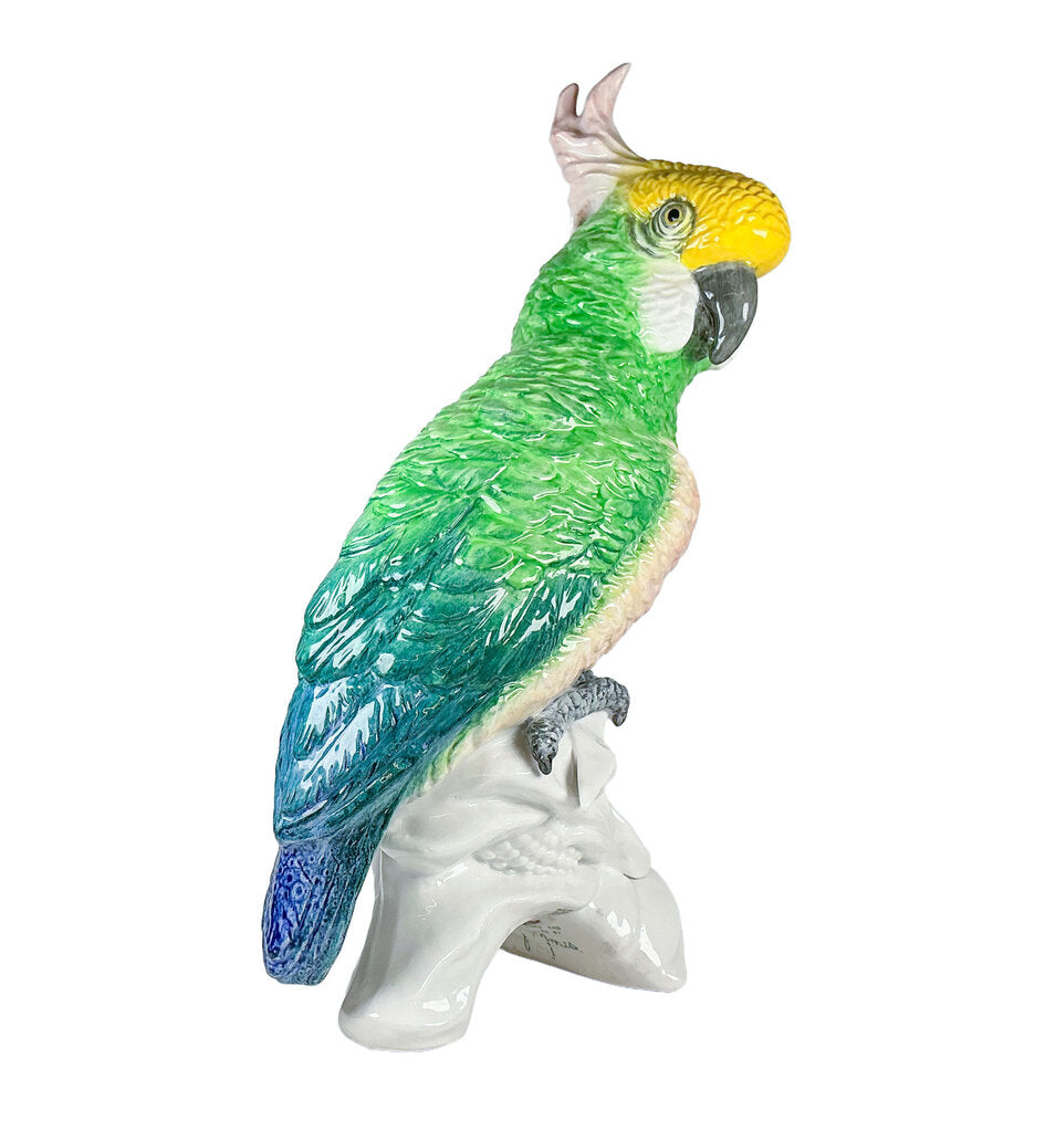 Crown Staffordshire Fine Bone China Cockatoo by JT Jones
