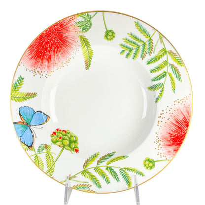10PC Villeroy & Boch Amazonia Anmut Rim Soup Bowls