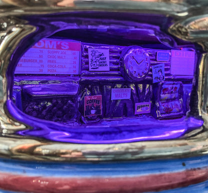 Jerry Berta Mom's Diner Neon & Ceramic Sculpture - Opportunity Shop DC