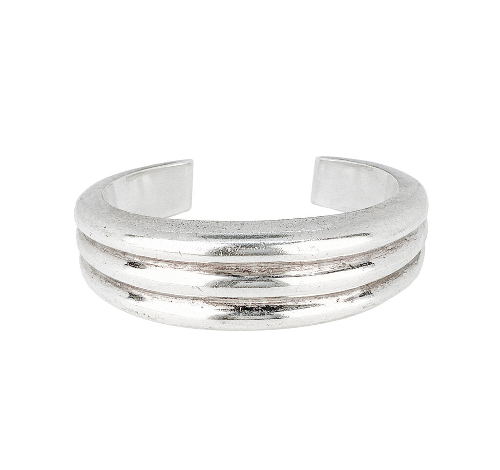 MCM Sterling 1" Cuff by Bayanihan. Mass. W. Thomas Burns