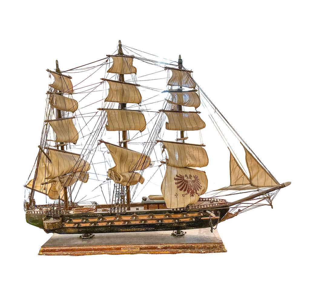 Vntg "Fragata Espanola" Model Ship