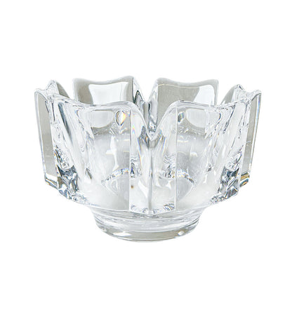 Orrefors "Corona" Clear Crystal Bowl, Signed