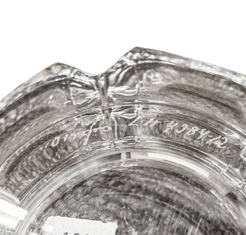 Orrefors "Corona" Clear Crystal Bowl, Signed