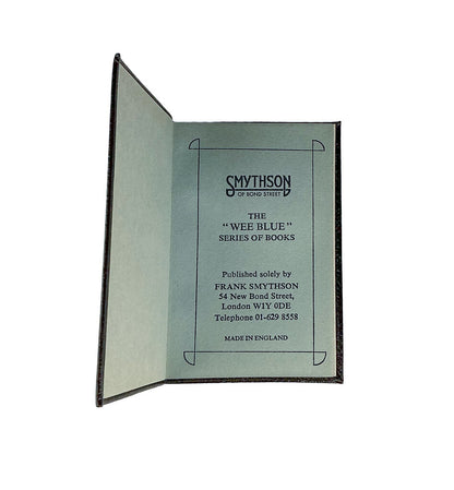 Vintage Smythson Novelty Book, Black