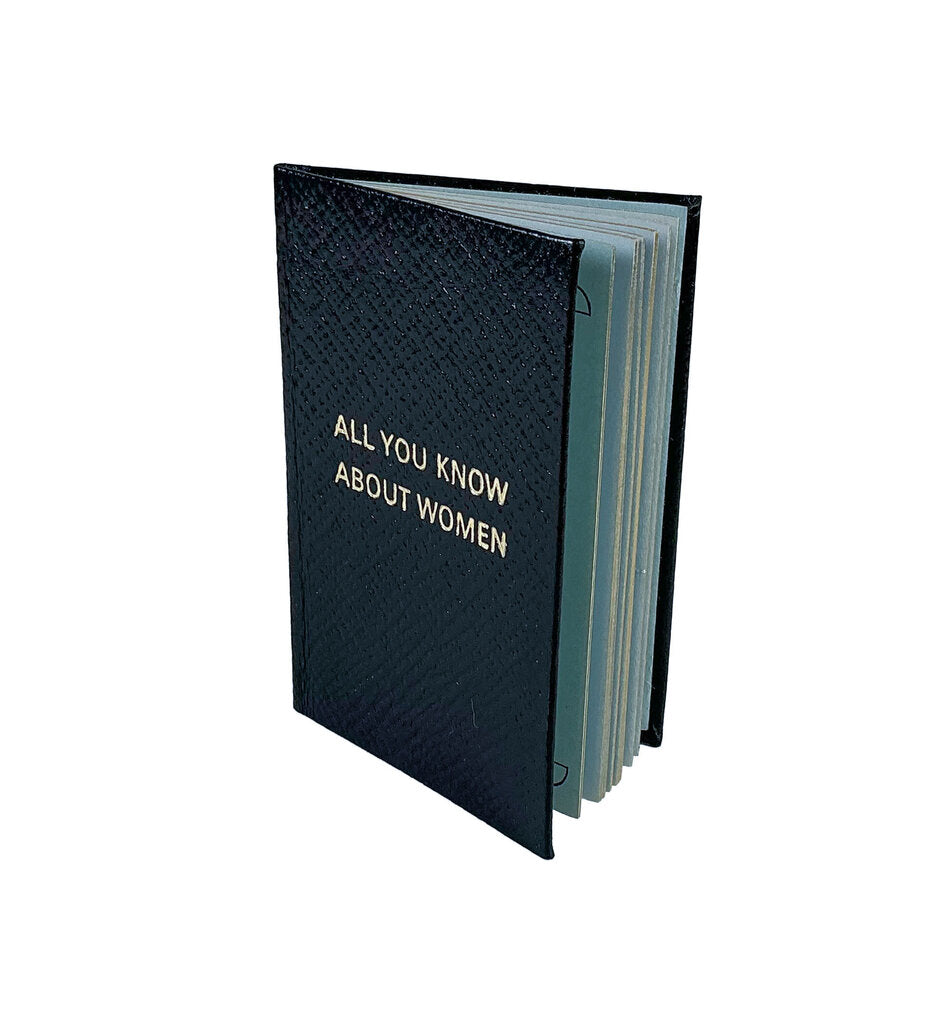 Vintage Smythson Novelty Book, Black