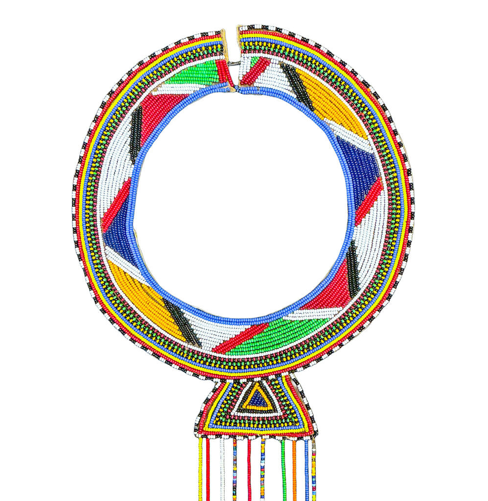 Maasai Beaded Wedding Necklace