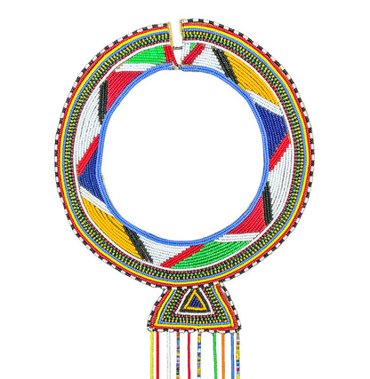 Maasai Beaded Wedding Necklace