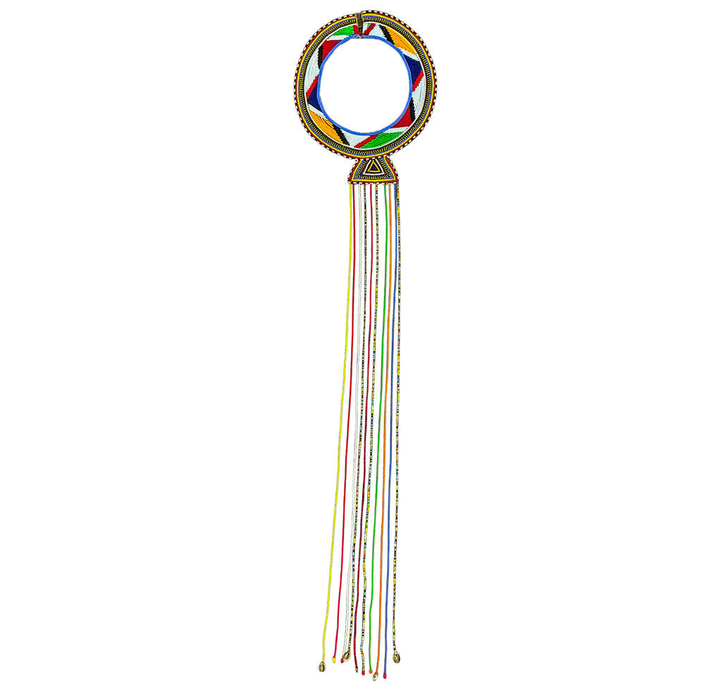 Maasai Beaded Wedding Necklace