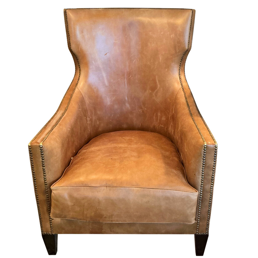 Wesley Hall Scout Leather Chair
