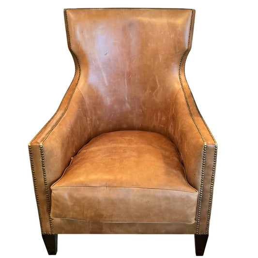 Wesley Hall Scout Leather Chair