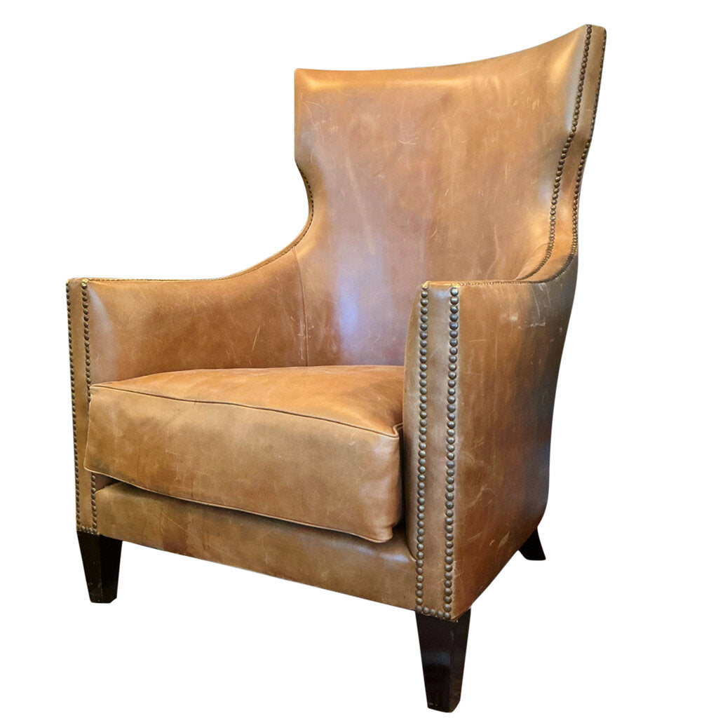 Wesley Hall Scout Leather Chair