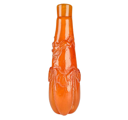 Brown Peking Glass Snuff Bottle