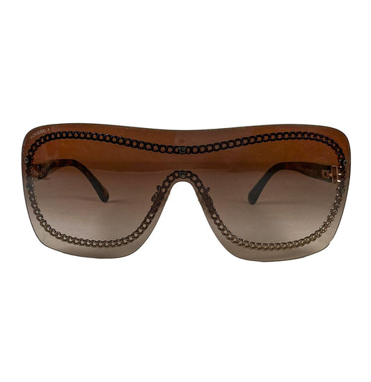 Chanel Interlocking Shield Sunglasses (orig. $755)