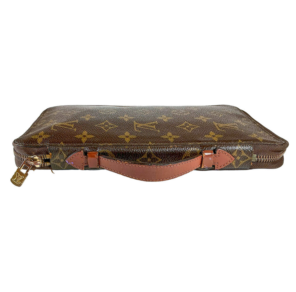 Louis Vuitton Zippy XL Brown Organizer (orig. $1075)