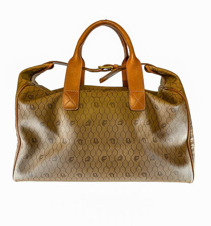 Vintage Dior Honeycomb Weekender Bag (orig. $1955)