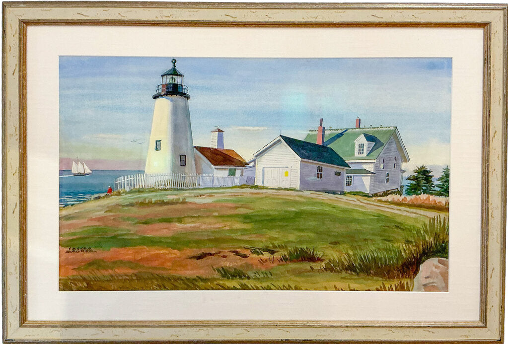 "Sentinal of the Coast" Sasha Mauer, watercolor
