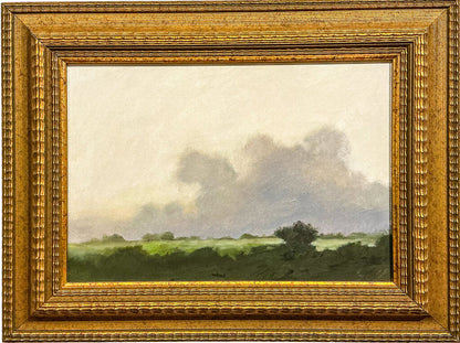 Robert Young Clay. Clouds Rolling In. Oil on Canvas.